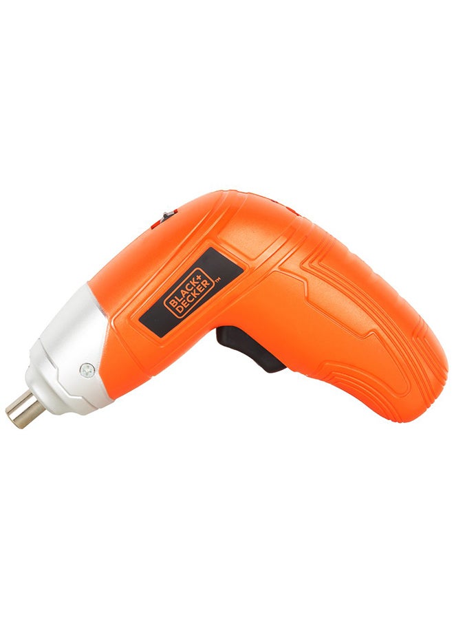 BLACK+DECKER Screwdriver With Bit And Adapter Orange 17cm  - Image 2