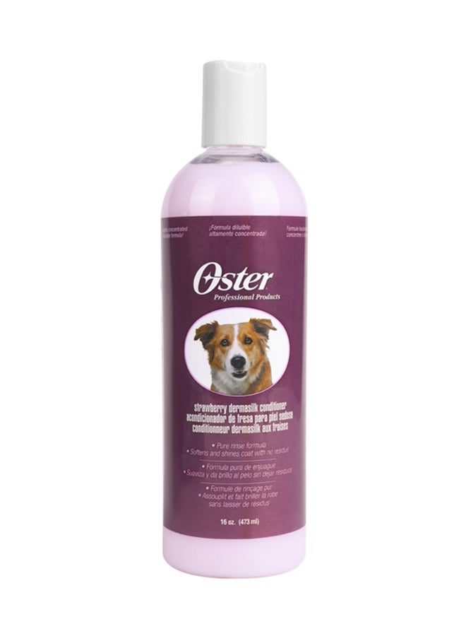 Oster Strawberry Dermasilk Dog Conditioner 473ml 