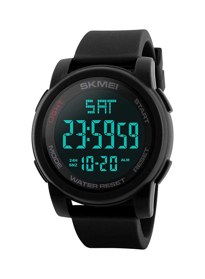 Men's Digital Watch 1257 - 50 mm - Black - v1570189751/N30544719A_1