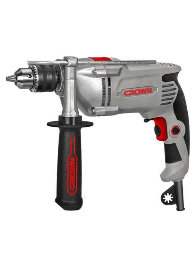 Crown Impact Power Drill Machine Grey/Black/Silver