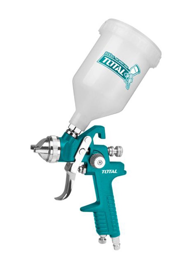 TOTAL Professional Spray Gun Silver/Blue/White One Size