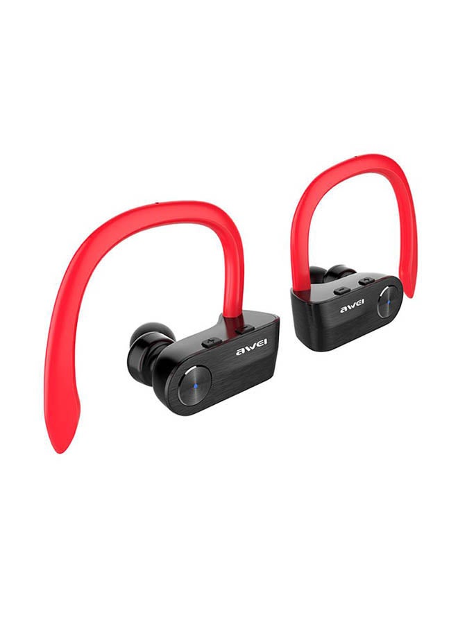 أوي سماعة أذن بلوتوث ضد الماء للرياضة أحمر - Image 1