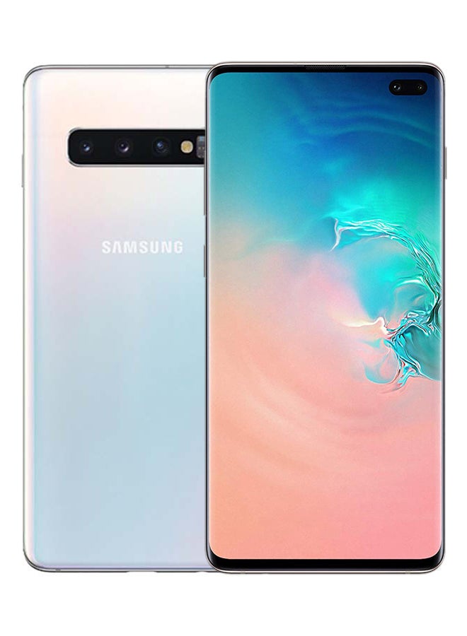 Samsung - Galaxy S10 Plus Dual SIM Ceramic White 1TB 12GB RAM 4G LTE - Image 1