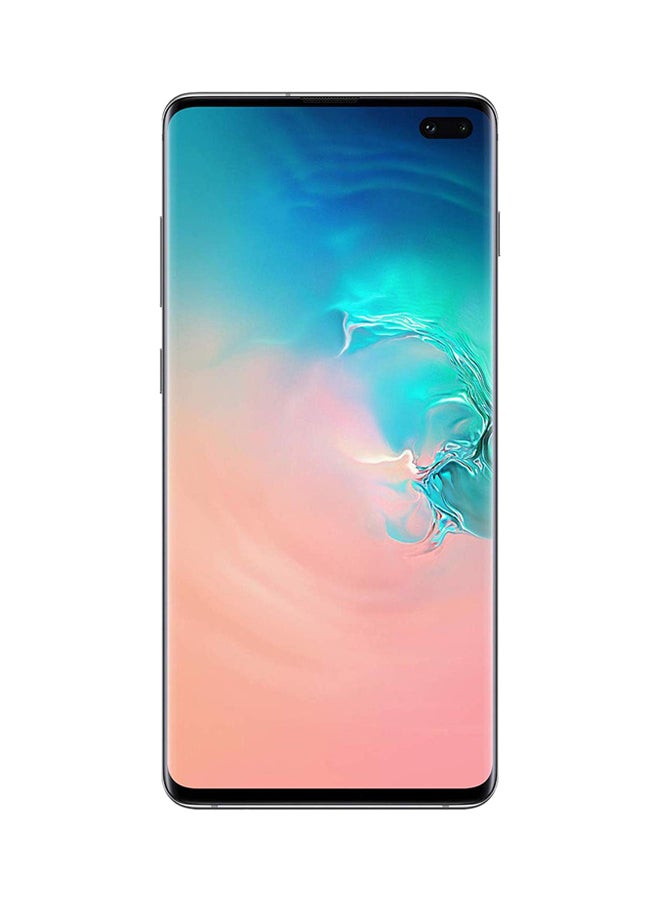 Samsung - Galaxy S10 Plus Dual SIM Prism White 8GB RAM 128GB 4G LTE + Galaxy Buds - Image 1