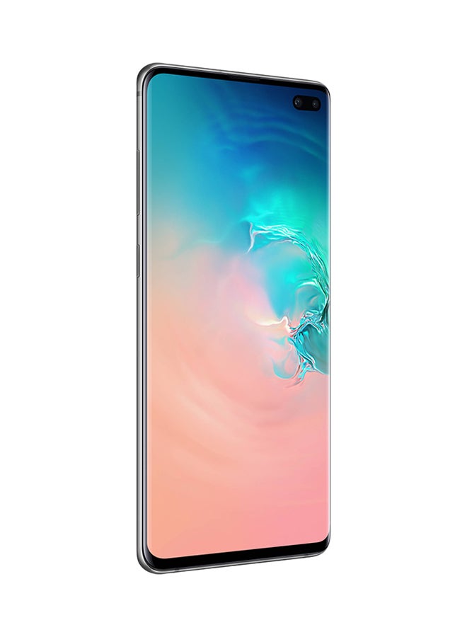 Samsung - Galaxy S10 Plus Dual SIM Prism White 8GB RAM 128GB 4G LTE + Galaxy Buds - Image 1