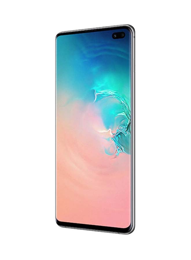 Samsung - Galaxy S10 Plus Dual SIM Prism White 8GB RAM 128GB 4G LTE + Galaxy Buds - Image 1