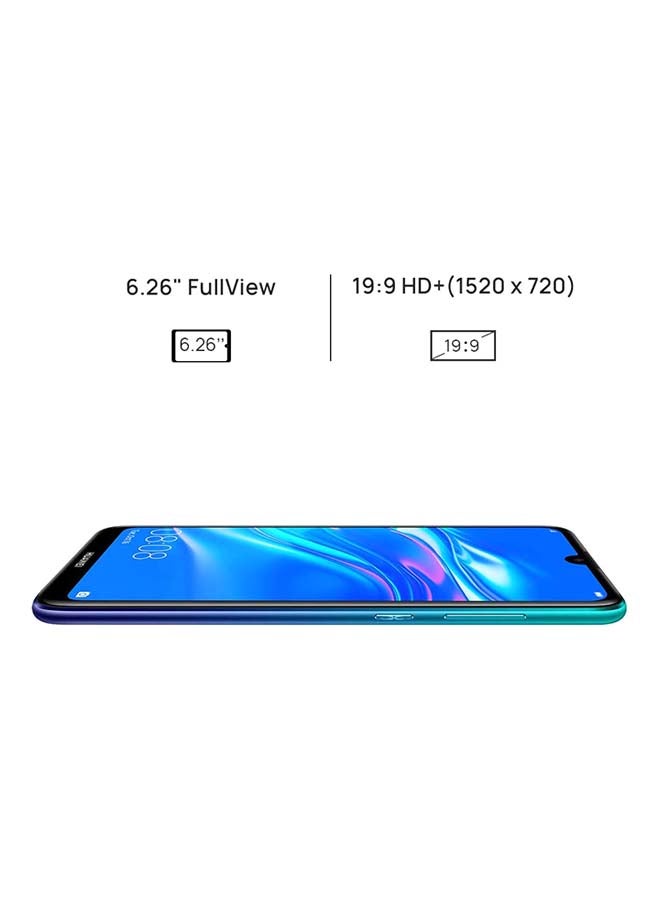 HUAWEI - Y7 Prime 2019 Dual SIM Aurora Blue 3GB RAM 64GB 4G LTE - Image 1