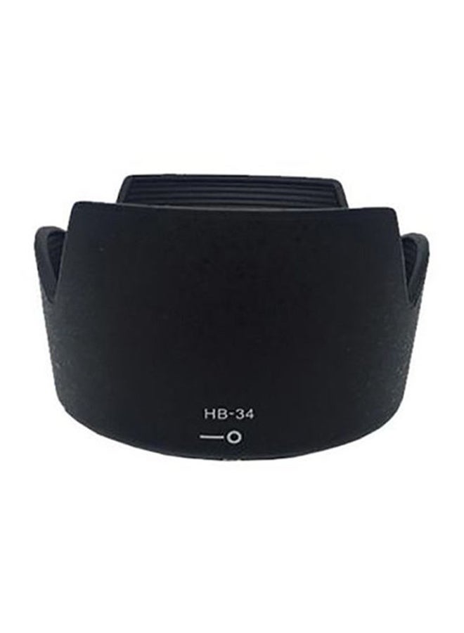 HB-34 Lens Hood For Nikon AF-S DX Nikkor 55-200Mm F/4-5.6G ED Black