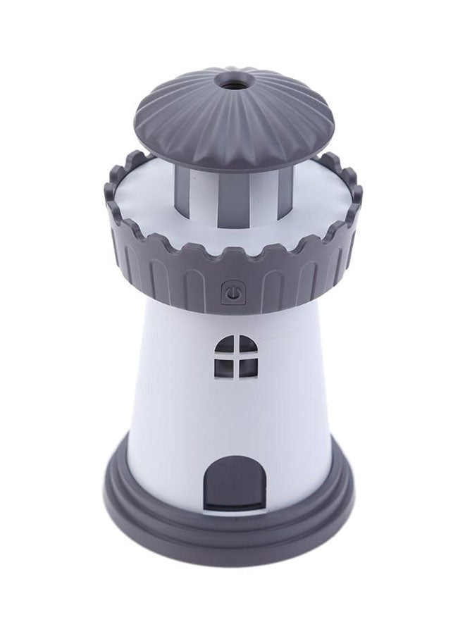 FRIEET Ultrasonic Air Humidifier With LED Light Grey/White - Image 1