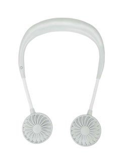 FRIEET Portable USB Mini Fan With Neck Band ZJX0194 White  - Image 1