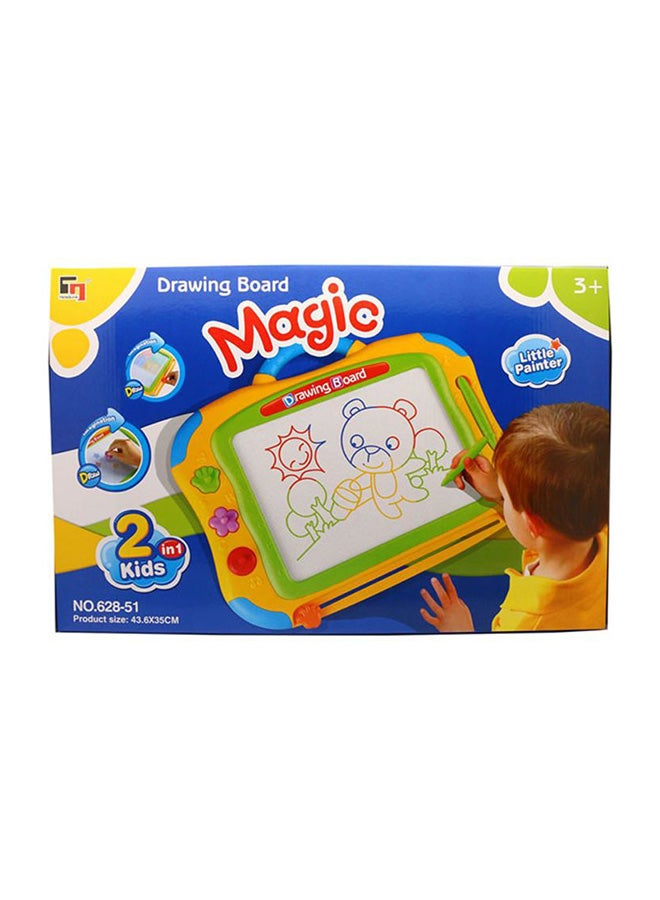 Tengjia 2-In-1 Magic Drawing Board Multicolour
