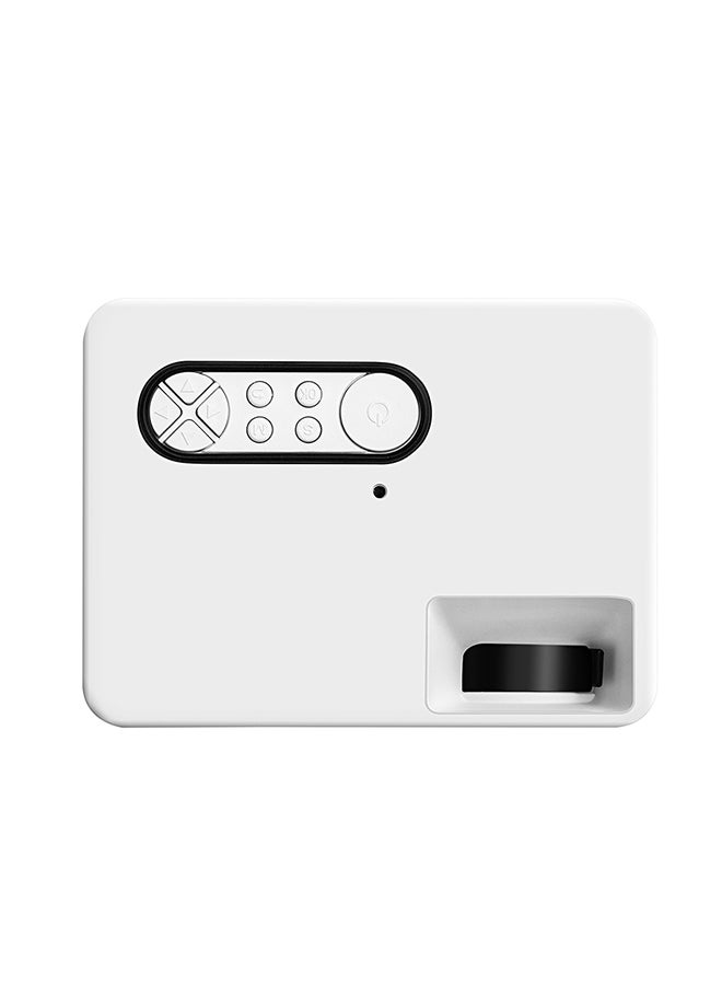 Decdeal - HD LED Portable Mini Projector P2012 White - Image 1