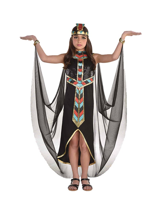 COSTUMES USA Dark Cleopatra Costume Child Small 4-6, Cosplay Costume for Girls Child Small 4-6 