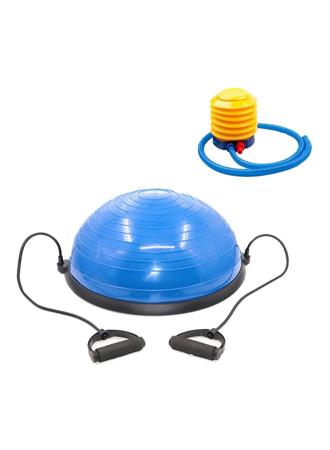 Generic Yoga Hemisphere Ball Yoga Balance Stability Trainer Exercise 58 x 23cm  - Image 1