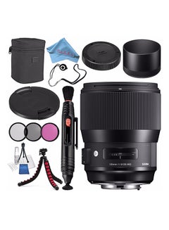 Canon Sigma 135Mm F/1.8 Dg Hsm Art Lens Kit For Canon Black 