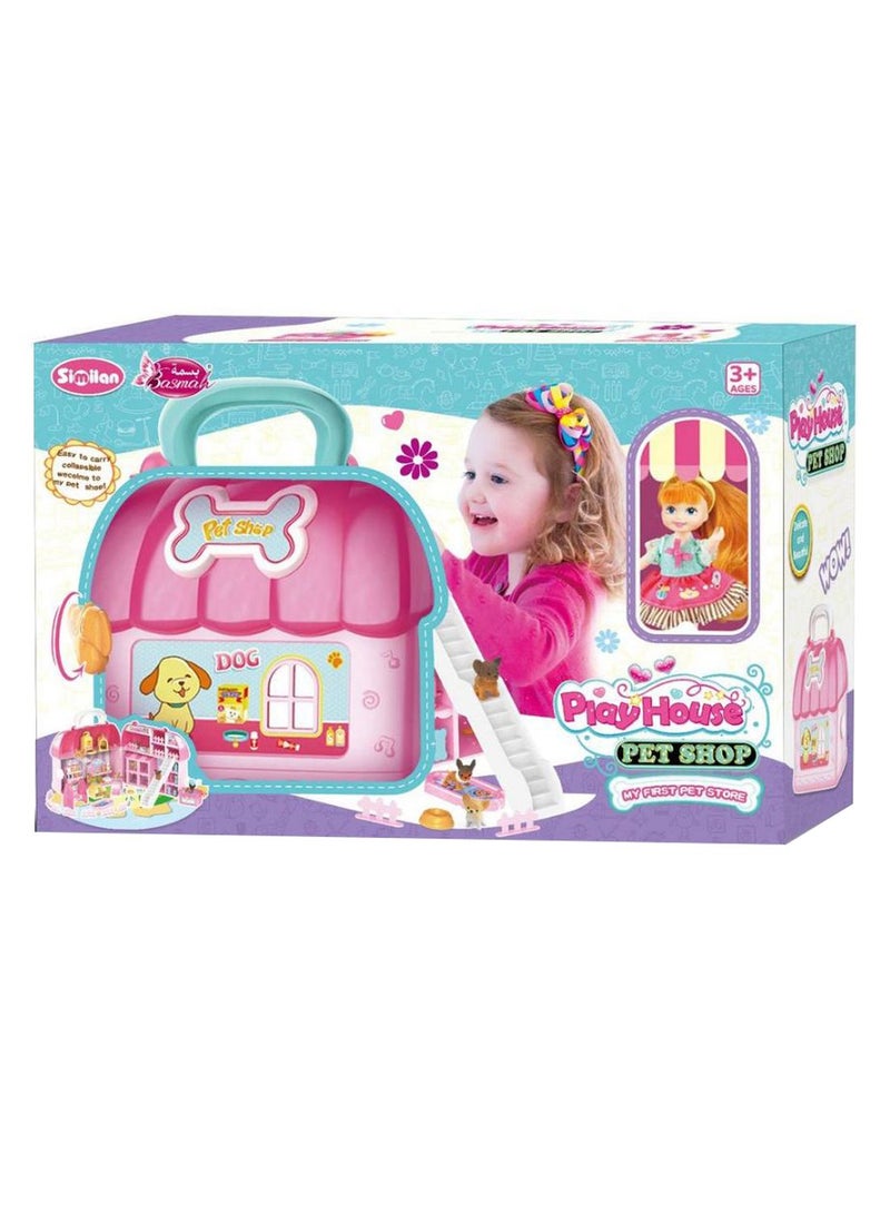 Basmah Pet Shop Play House Set  - Image 2