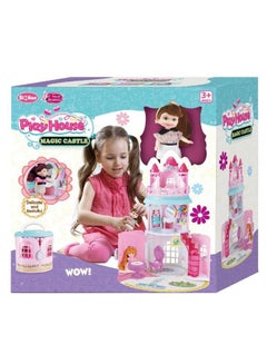 Basmah Magic Castel Dollhouse Set  - Image 2