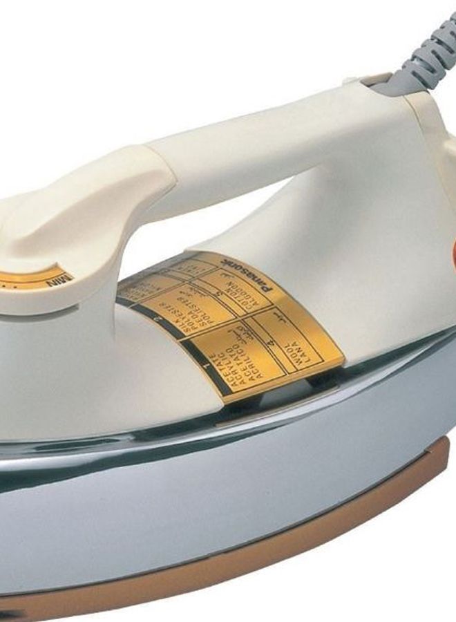 Panasonic Teflon Multipurpose Iron 1000W NI-22AWTXJ White/Silver/Brown - Image 3