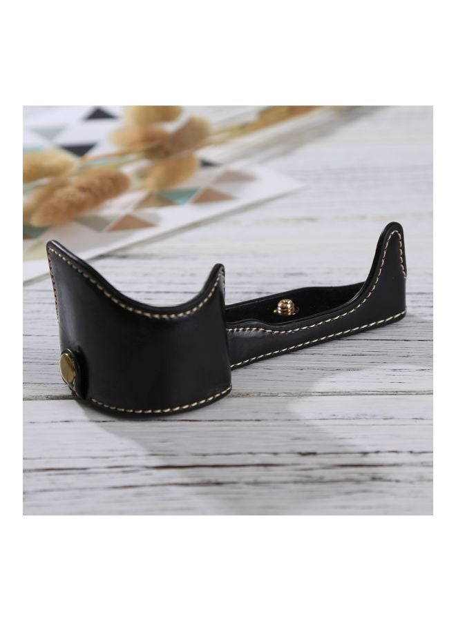 Protective Camera Half Case Base For Sony ILCE-6000/A6000 Black - Image 5