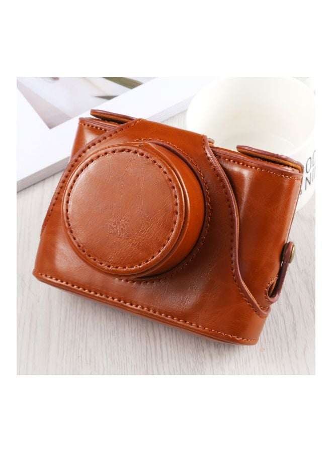 Protective Case For Fujifilm MX10/X20 Brown - Image 4