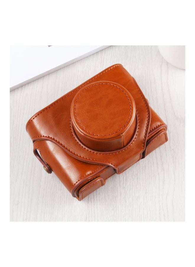 Protective Case For Fujifilm MX10/X20 Brown - Image 3