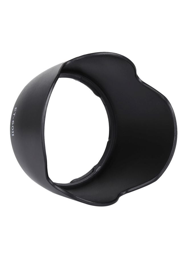 ET-60II Lens Hood Shade for EF55-250IS/EF75-300IIIUSM/EF90-300MMf/4-5.6 Lens Black  - Image 3