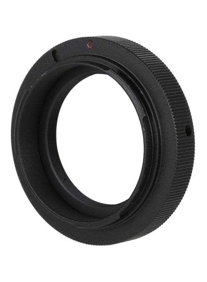 T2-EOST2 Thread Lens To EOS Mount Metal Adapter Ring Black  - Image 3