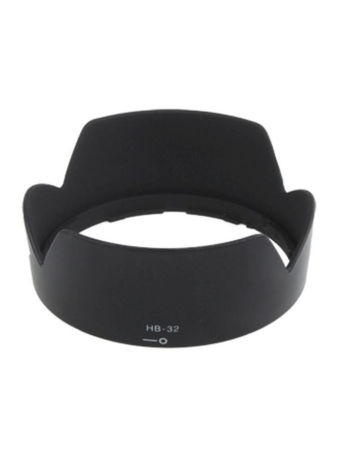 HB-32 Lens Protective Hood For Nikon Digital Camera Black  - Image 1