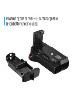 Generic Replacement Vertical Battery Grip With Remote Control For Nikon D5300/D3300/D3200/D3100/DSLR Camera Black/Silver  - Image 5