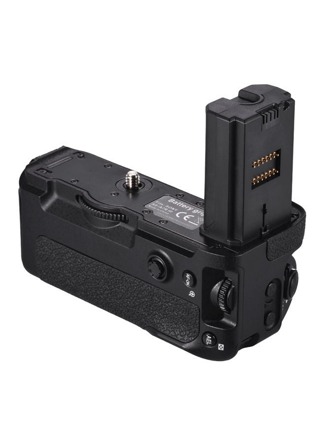Replacement Vertical Battery Grip With Remote Control For Sony A9 A7RIII/A7MIII Camera Black/Silver  - Image 2