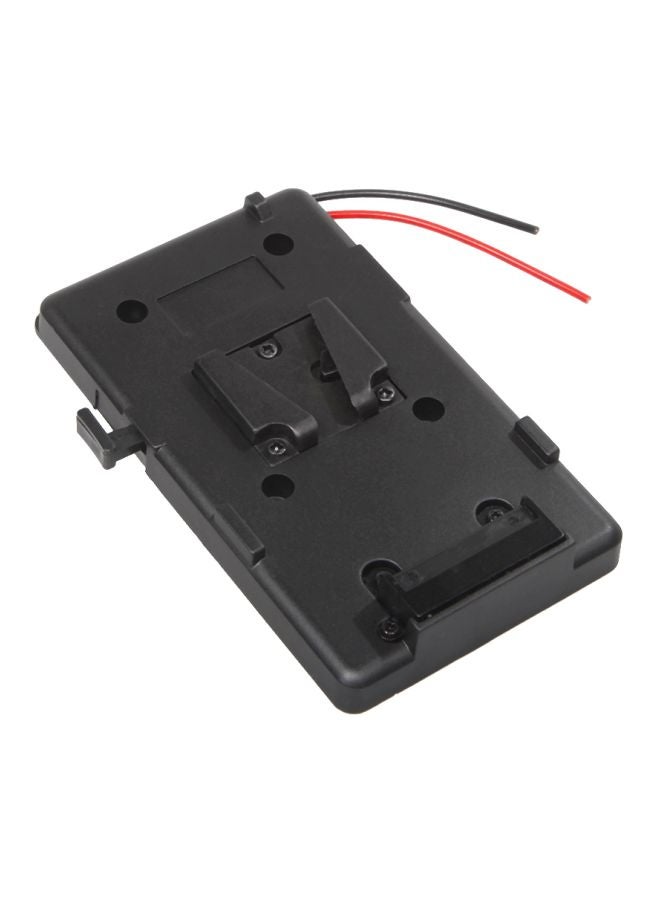 Battery Plate Adapter For Sony V-shoe/V-Mount/V-Lock Battery Black/Red - Image 5