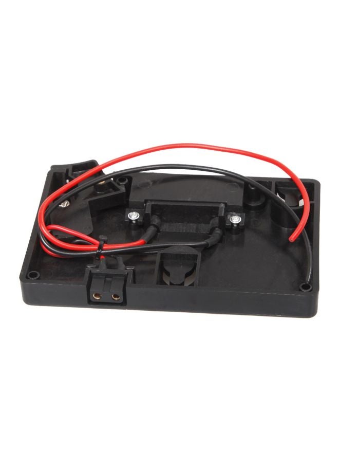 Generic Battery Plate Adapter For Panasonic Camcorder Power B-Tap Anton Bauer Battery Black/Gold/Red  - Image 2