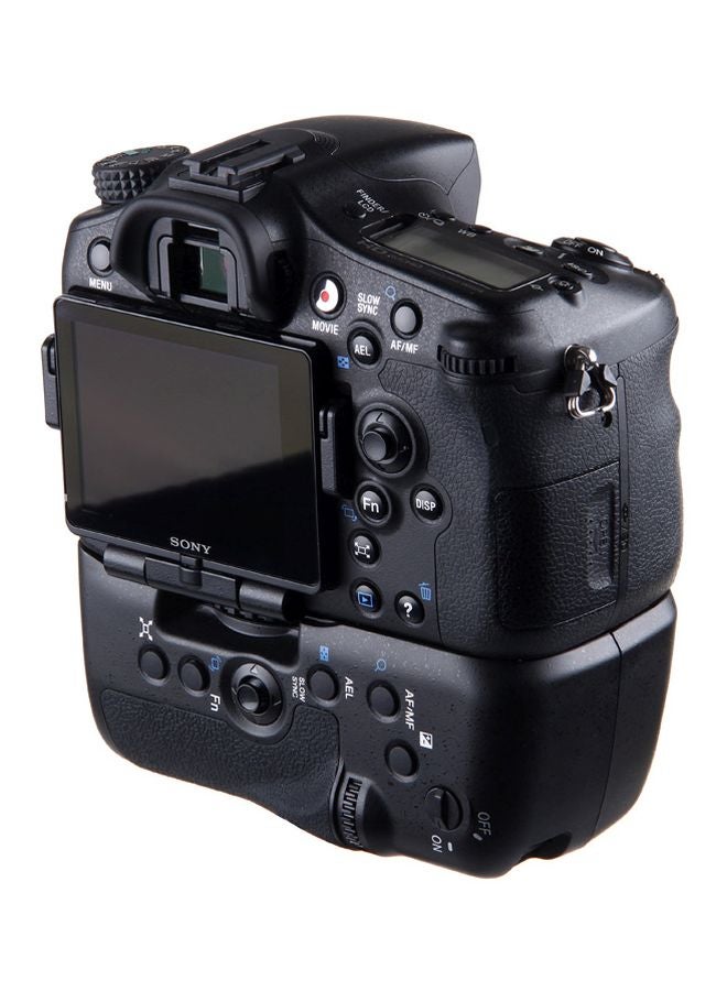 BG-3B Replacement Vertical Battery Grip For Sony SLT-A77V/SLT-A77/A77II Camera Black/Silver  - Image 5