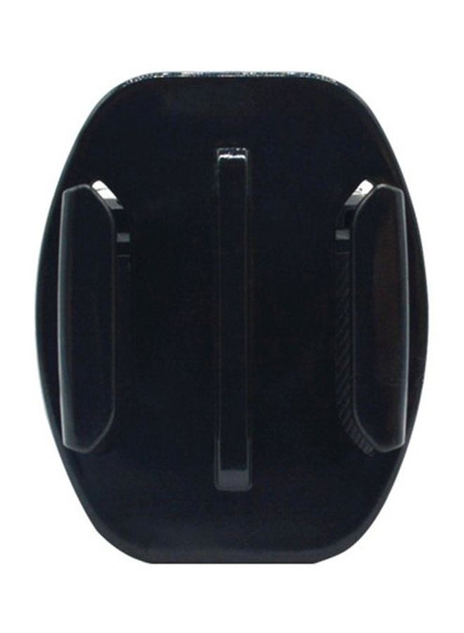 12-Piece Adhesive Sticker Mount Holder For Front Full Face Helmet Set Black/Red  - Image 5
