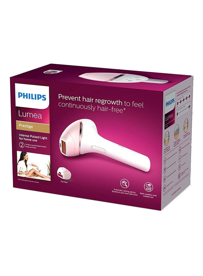 Philips - Lumea Prestige IPL hair removal device BRI950/60 White/Pink - Image 1