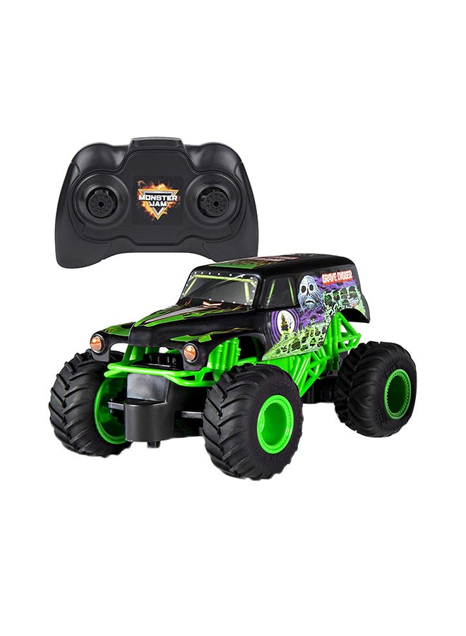 سبن ماستر سيارة جريف ديجر مقاس 1:24 ويمكن التحكم فيها عن بعد بتصميم مستوحى من برنامج "Monster Jam" متعدد الألوان - Image 2