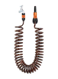 Claber Spiral Hose Kit Black/Orange 10meter 