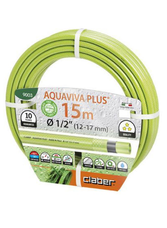 Aquaviva Plus Hose Green/White 15mm - v1570275099/N30442428A_1