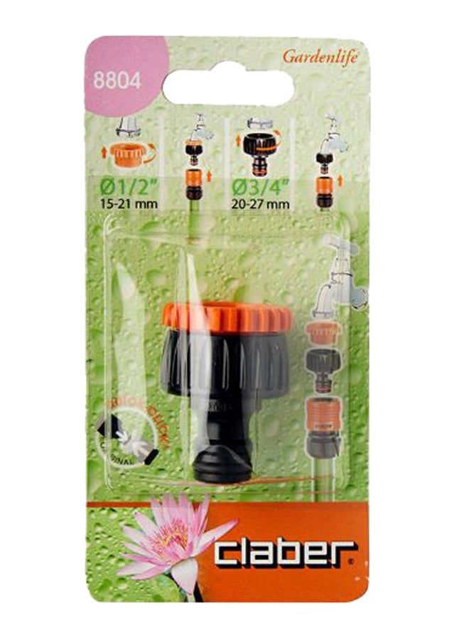 Claber Multi Tap Connector Orange/Black 