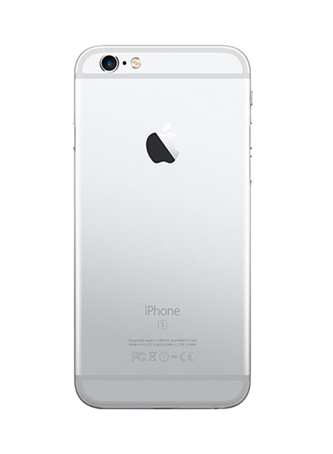 أبل - اي فون 6s وبدون فيس تايم بلون فضي بذاكرة سعة 128 جيجابايت ومزود بخدمة 4G - Image 1