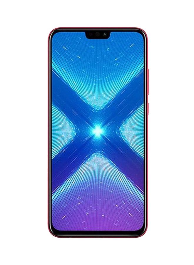 8X Dual SIM Red 4GB RAM 128GB 4G LTE