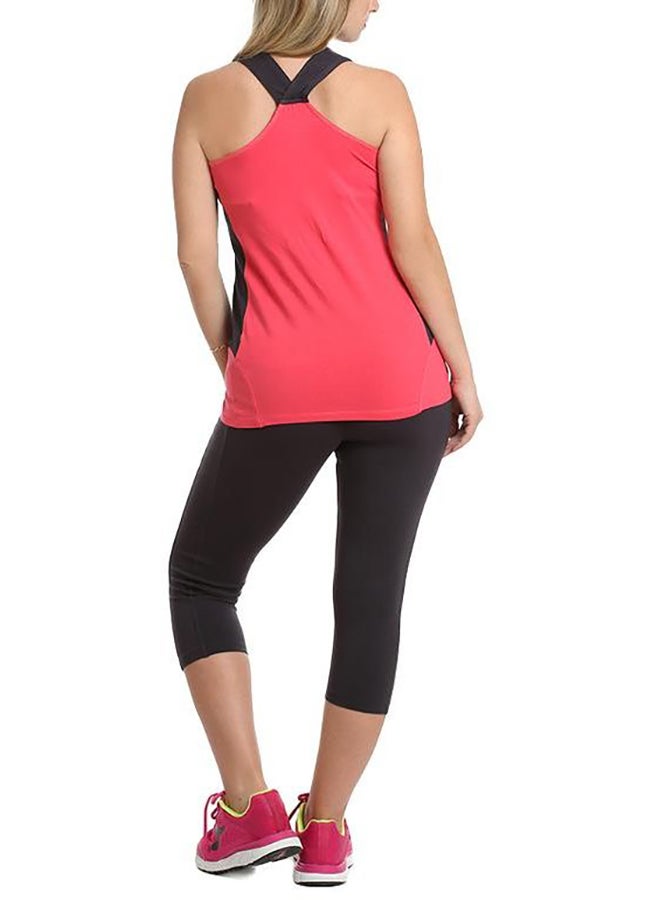 DIADORA Sports Wear Set Fuchsia/Black  - Image 2