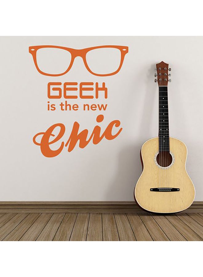 Spoil Your Wall Creative Design Wall Decals Orange 60 x 70cm 