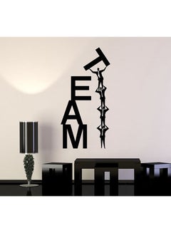 Spoil Your Wall Office Quote Wall Decals Black 50x100centimeter 