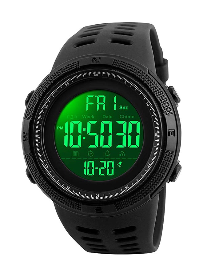 SKMEI Men's Rubber Digital Watch 1251  - Image 1