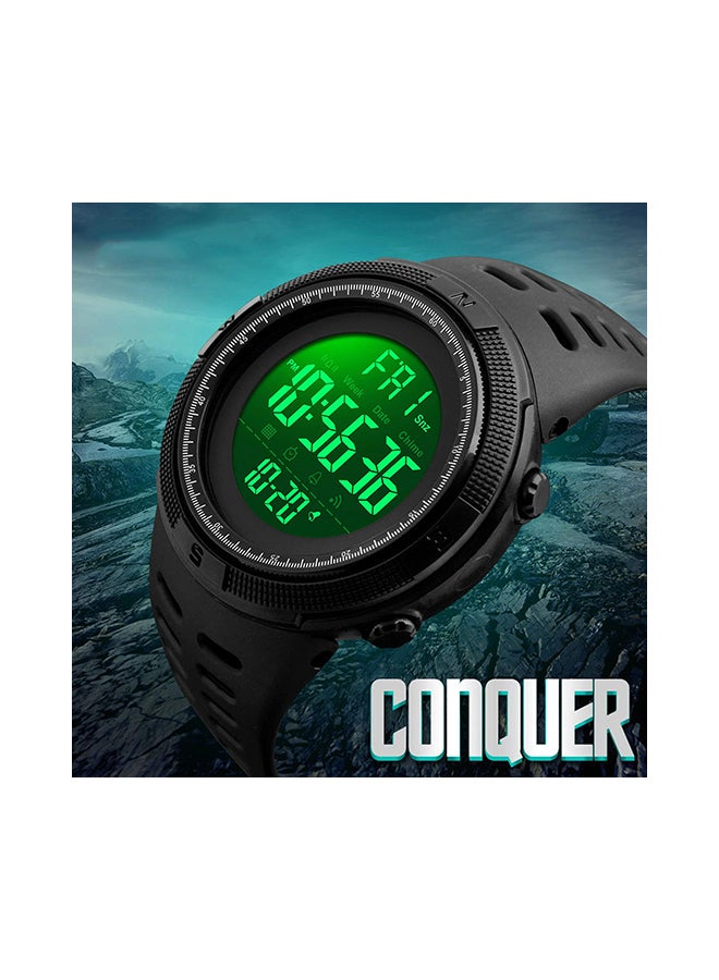 SKMEI Men's Rubber Digital Watch 1251  - Image 2