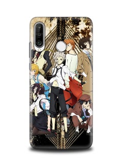 Protective Case Cover For Huawei P30 Lite Anime Bungou Stray Dogs Characters Bungou Stray Dogs