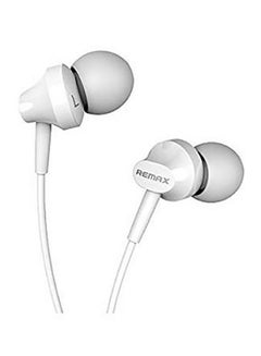REMAX In-Ear Wired Headphones White 