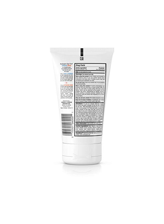 Neutrogena Clear Pore Cleanser Mask 125ml - Image 2