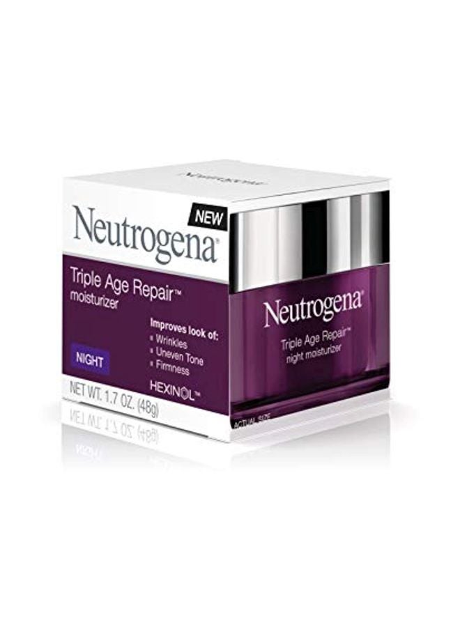 نيوتروجينا مرطيب ليلي تريبل إيج ريبير - Image 4